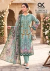 Florence Vol 9 By Al Karam Pure Cambric Cotton Printed Readymade Pakistani Suits